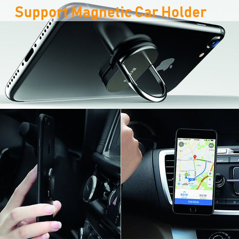 Cell Phone Holder, Stand for iPhone and Android, Car Magnetic Cell Phone Grip